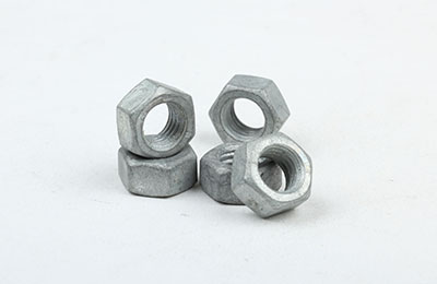 8級(jí)鍍熱浸鋅 六角螺母 GB6170 